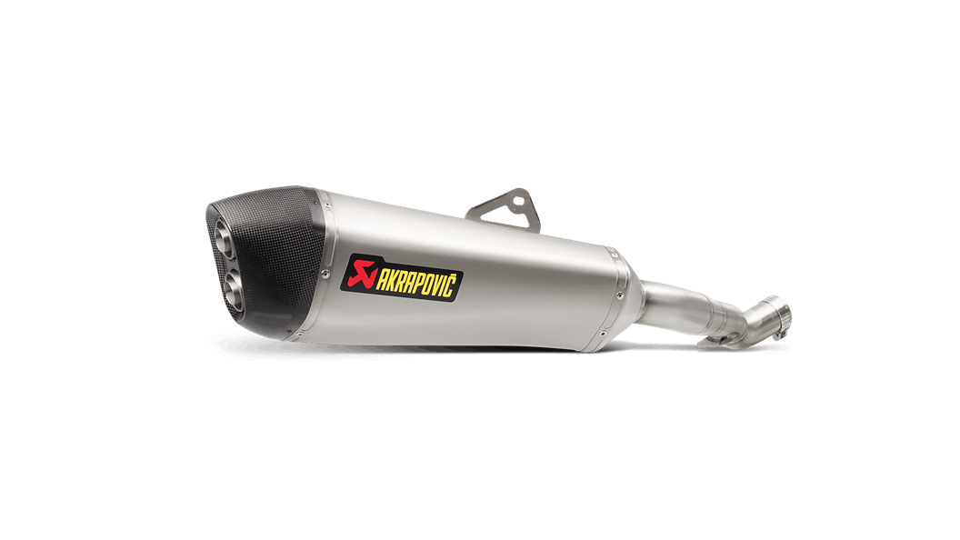 AKRAPOVIC S-H12SO4 - Hzaat Вихлопна система Slip-On Line (Titanium) HONDA VFR1200X CROSSTOURER 2016-2020 Photo-0 