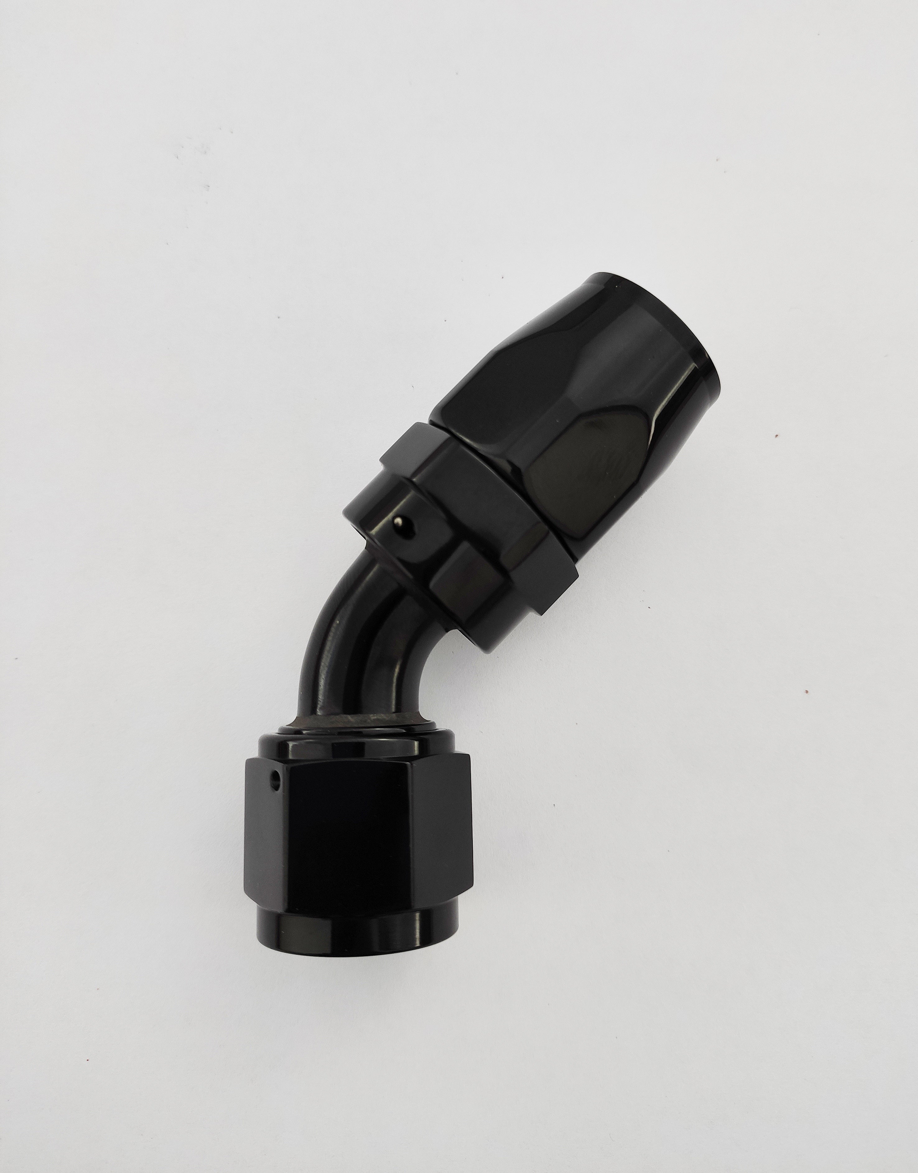 ARD ARE0209-4504-BLK Фітинг для патрубка AN4 45° градусів чорний (1136-4504BK) Photo-0 
