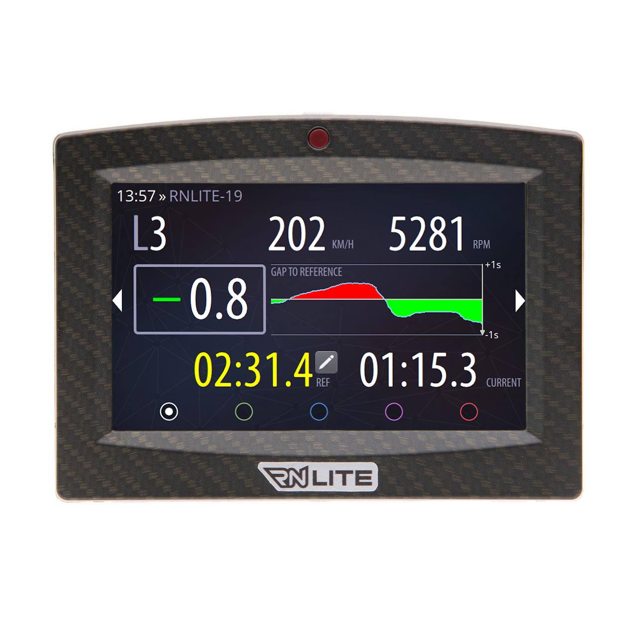 RN VISION P-LITE-064-PACK1 Навігатор для автоспорту RN LITE Racing Version Photo-1 
