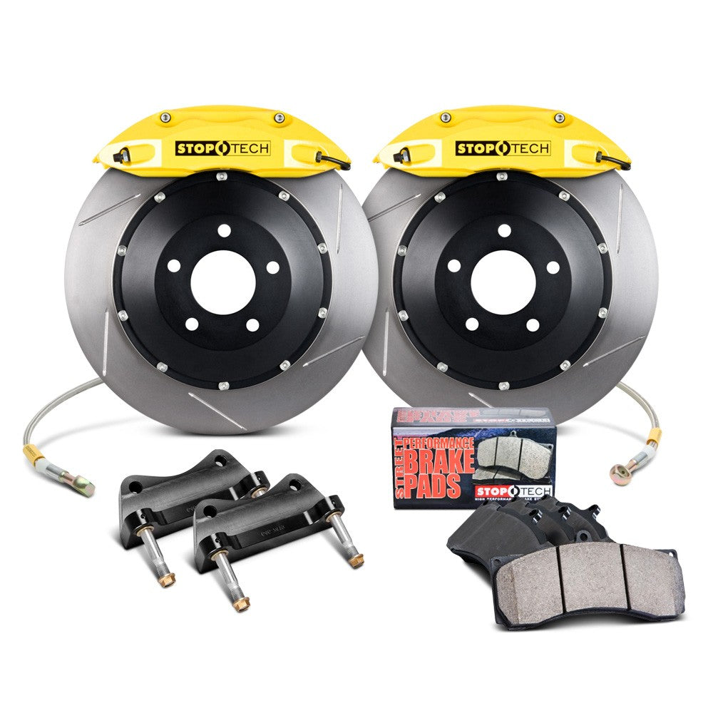 STOPTECH 83.160. 4c00. 81 Гальмівна система перед 2PC 355X35/ST40 жовтий BMW M3 '08 Photo-0 