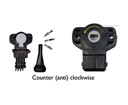 LINK ECU 101-0100 Сенсор Throttle Position Sensor Clockwise Counter clockwise Photo-1 