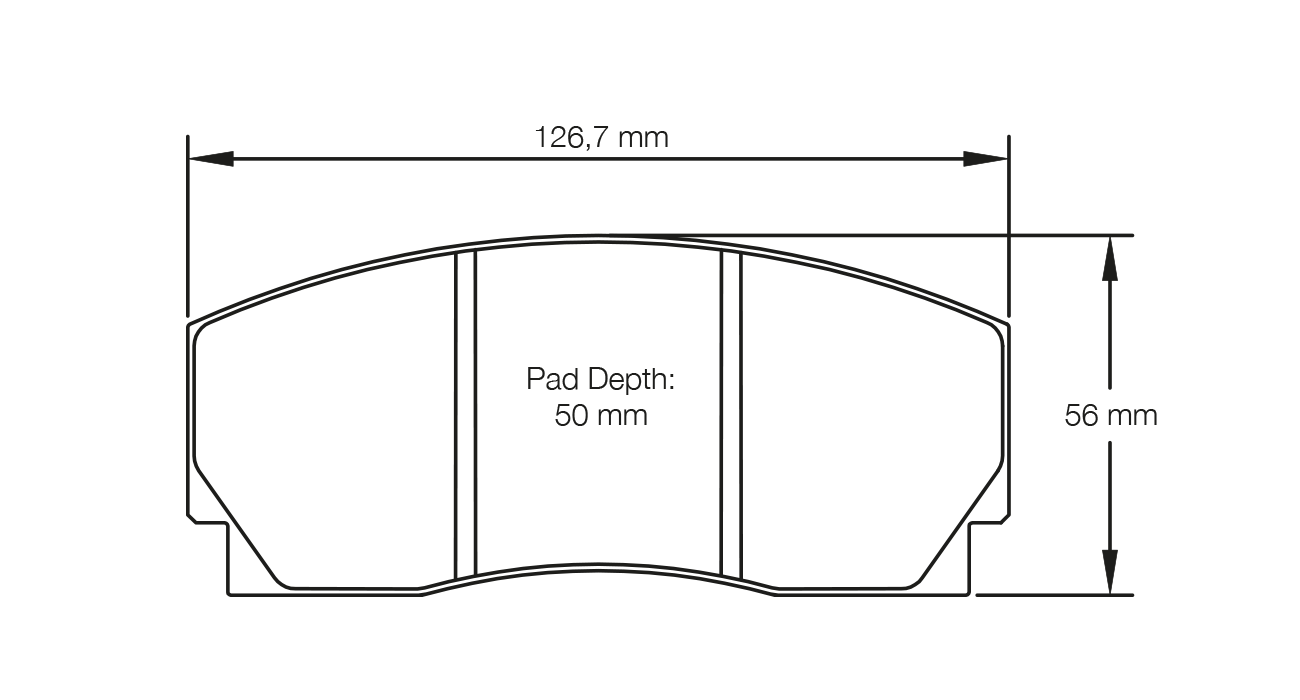 PAGID 1269-RST1 Гальмівні колодки RST1 AP Racing CP2270 D46 Photo-0 