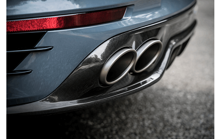 AKRAPOVIC DI-PO/CA/4/G Задній дифузор (Carbon/Gloss) для PORSCHE 911 Turbo/Turbo S (991.2) 2016 Photo-5 
