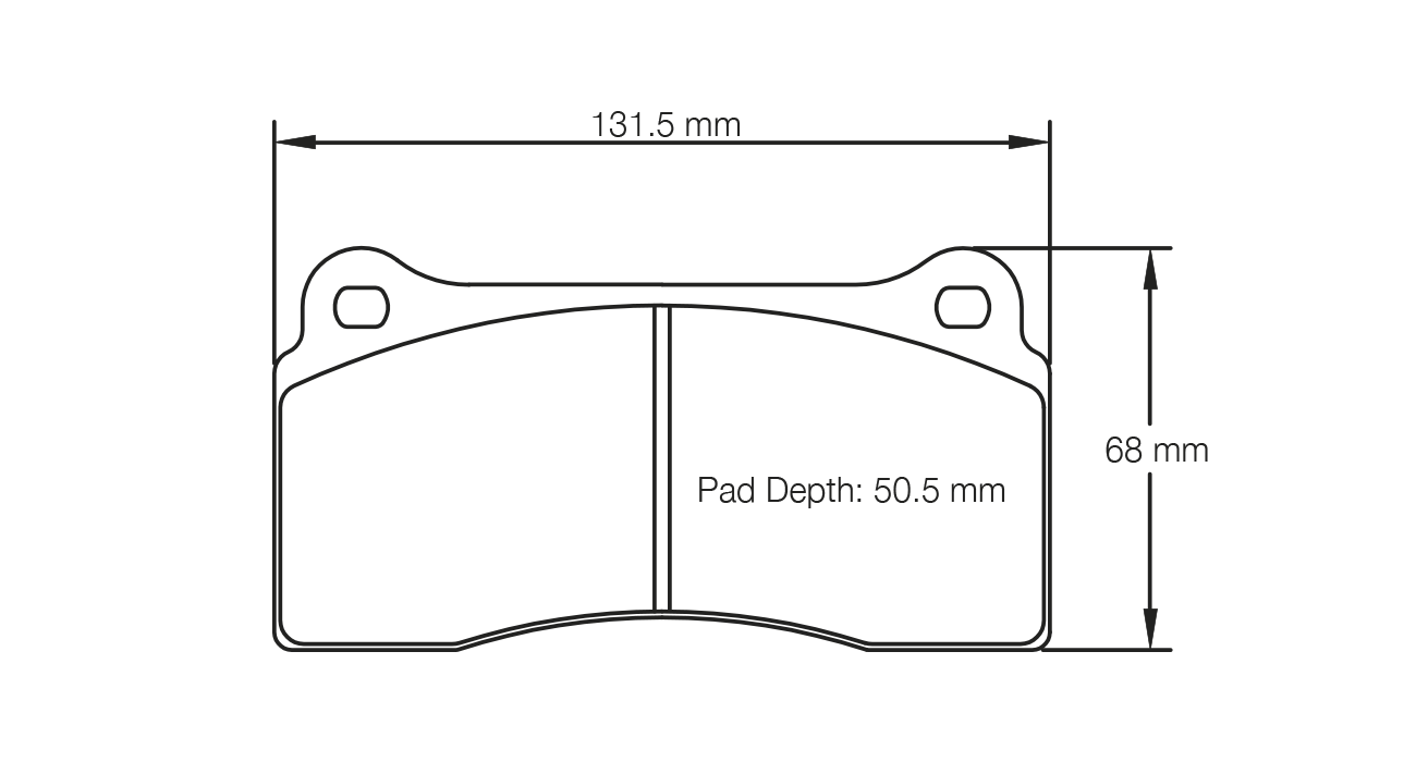PAGID 1287-RSL29 Задні гальмівні колодки для NISSAN GT-R (R35) / BMW M2 Competition (F87) Grey Calipers / AUDI R8 / LAMBORGHINI Huracan Steel Brakes Photo-0 