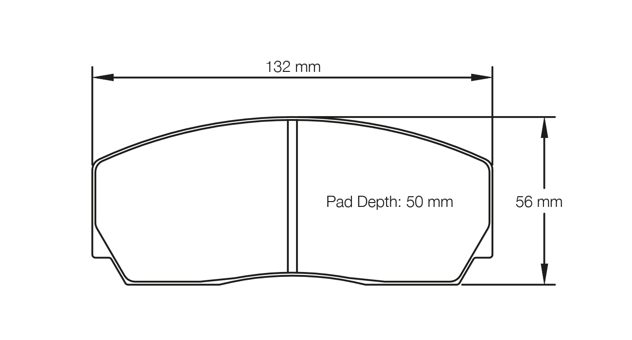 PAGID 1361-RST5E Передні гальмівні колодки RST5E MITSUBISHI Lancer Evo X Gravel Rally [AP Caliper] Photo-0 