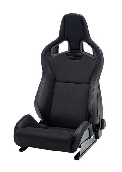 RECARO 411.10.2575 Крісло праве Sportster CS SAB з підігрівом Artificial leather black/Dinamica black Photo-1 