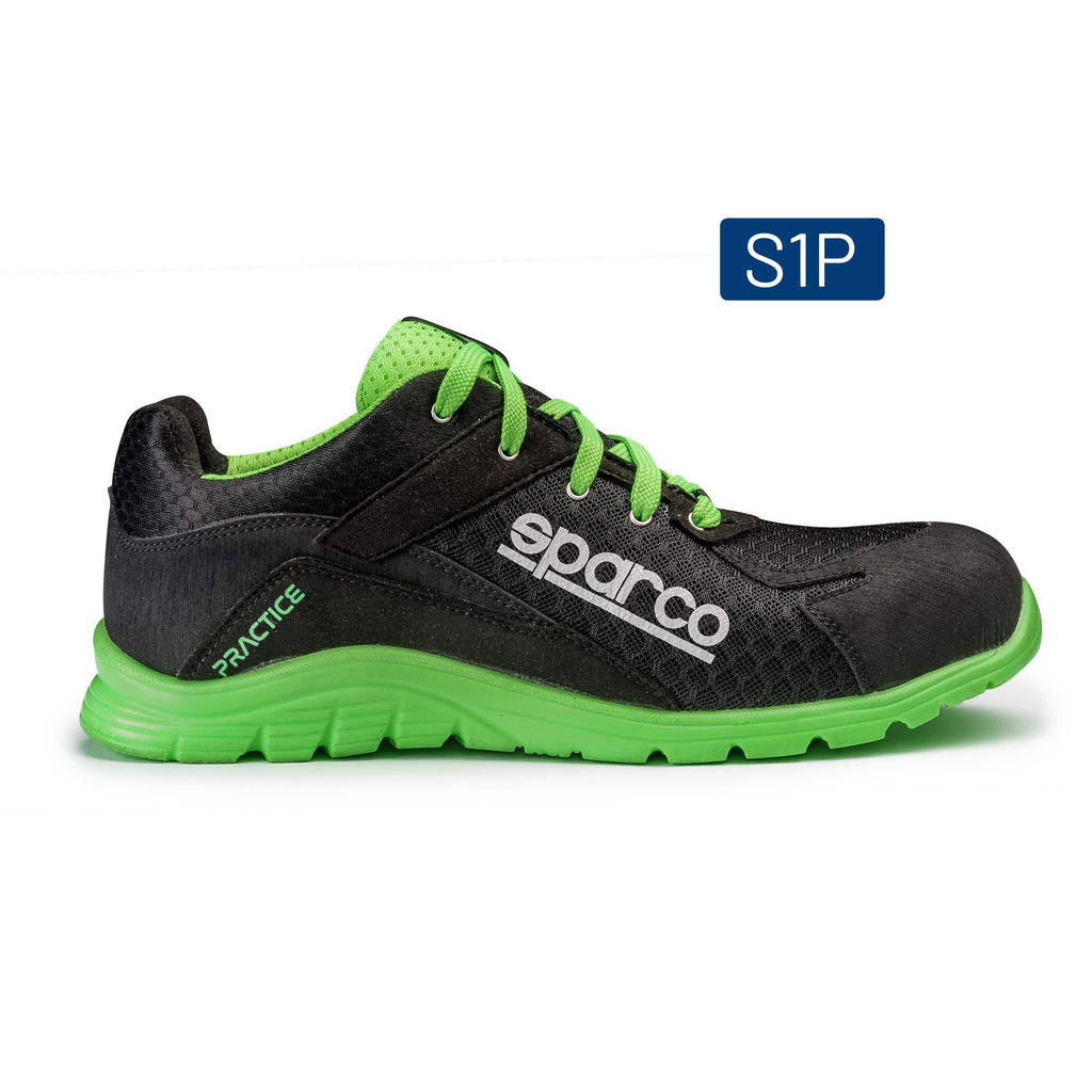 SPARCO 0751740NRVF Взуття PRACTICE Чорний/Зелений SZ Photo-0 