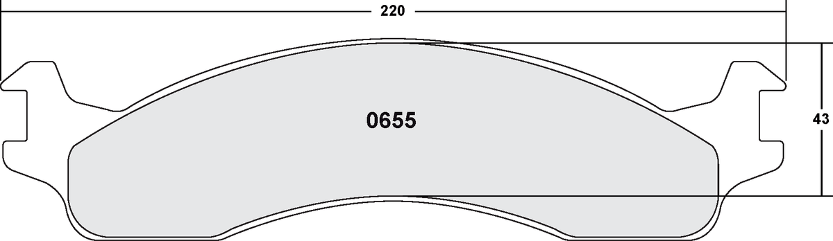 PFC 0655.12 Гальмівні колодки Z-RATED ANTI CORROSION Photo-0 