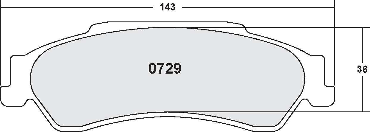 PFC 0729.22 Гальмівні колодки Z-RATED CARBON METALLIC Photo-1 