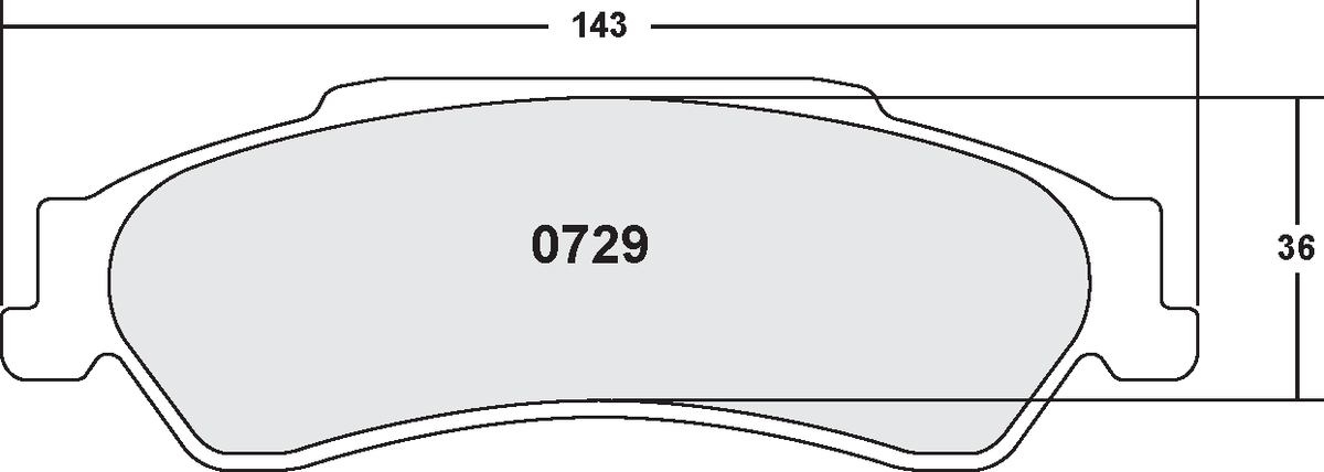 PFC 0729.22 Гальмівні колодки Z-RATED CARBON METALLIC Photo-0 