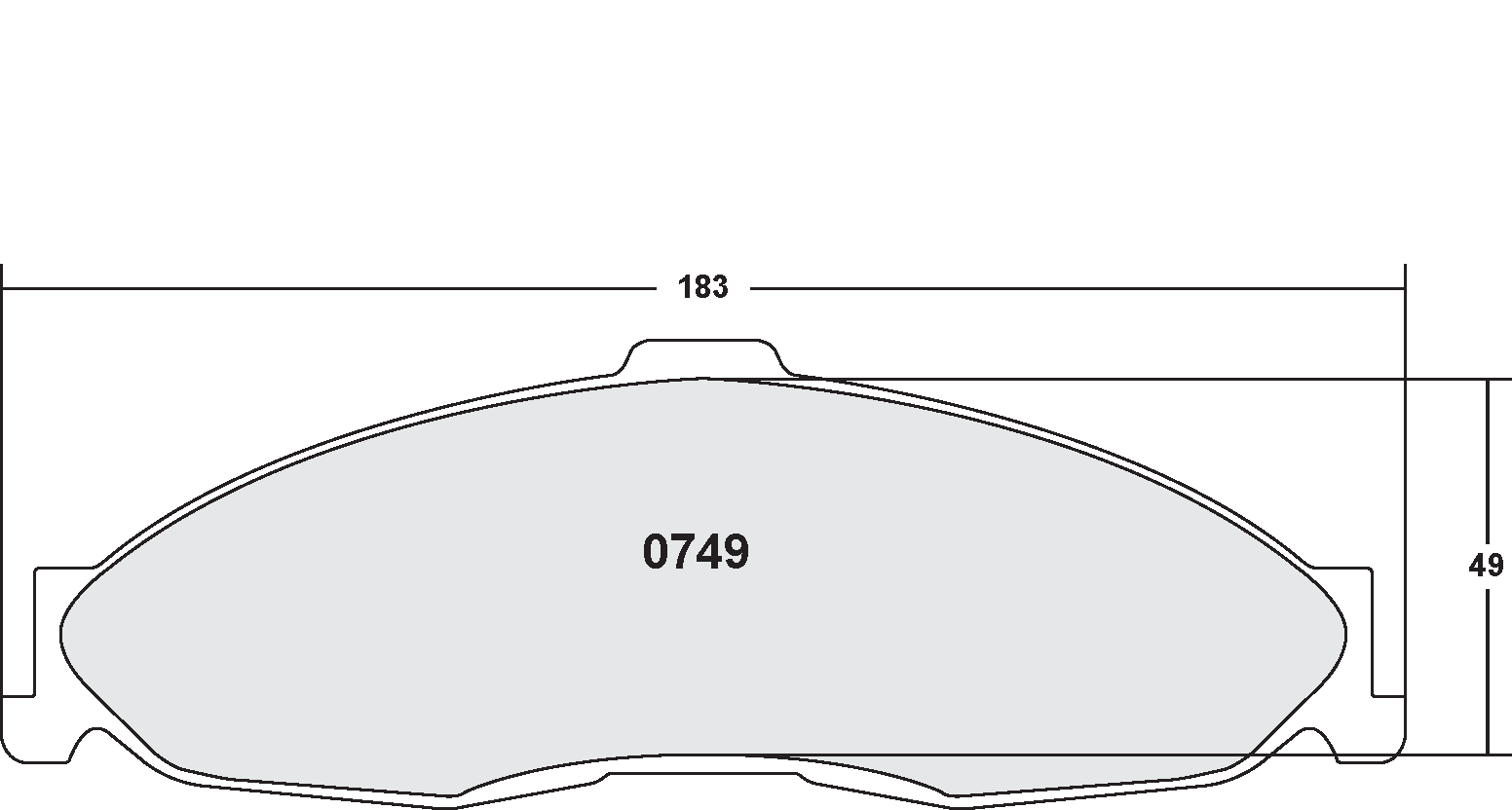 PFC 0749.22 Гальмівні колодки Z-RATED CARBON METALLIC Photo-0 