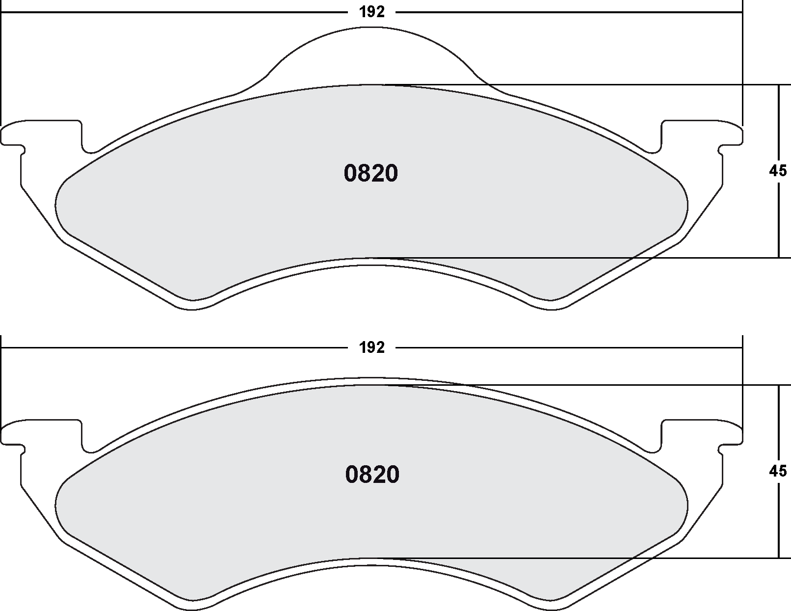 PFC 0820.22 Гальмівні колодки Z-RATED CARBON METALLIC Photo-0 