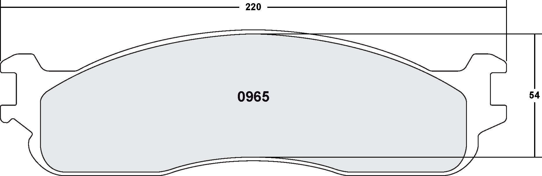 PFC 0965.10 Гальмівні колодки Z-RATED Photo-0 