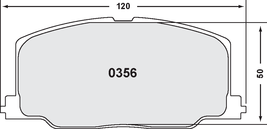 PFC 0356.22 Гальмівні колодки Z-RATED CARBON METALLIC Photo-1 