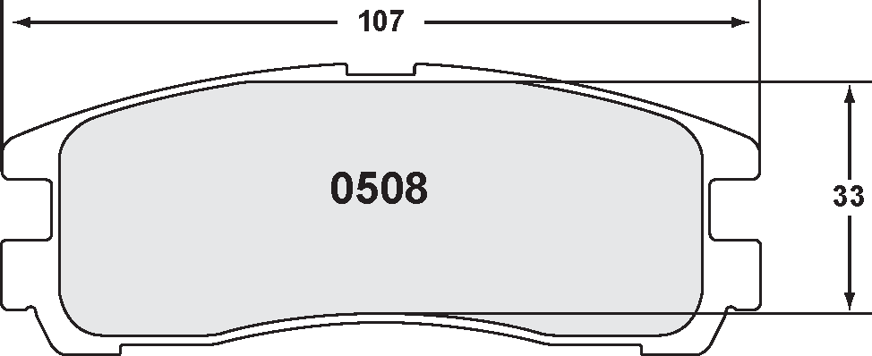 PFC 0508.22 Гальмівні колодки Z-RATED CARBON METALLIC Photo-0 