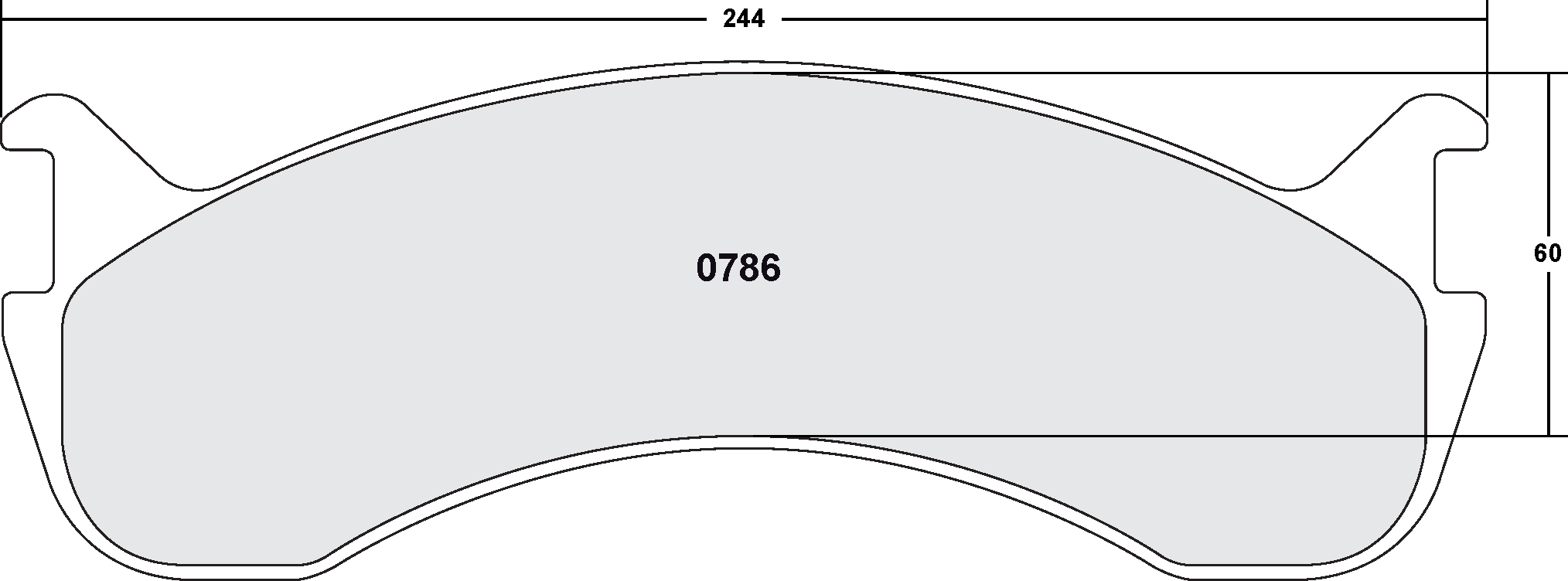 PFC 0786.12 Гальмівні колодки Z-RATED CARBON METALLIC Photo-1 