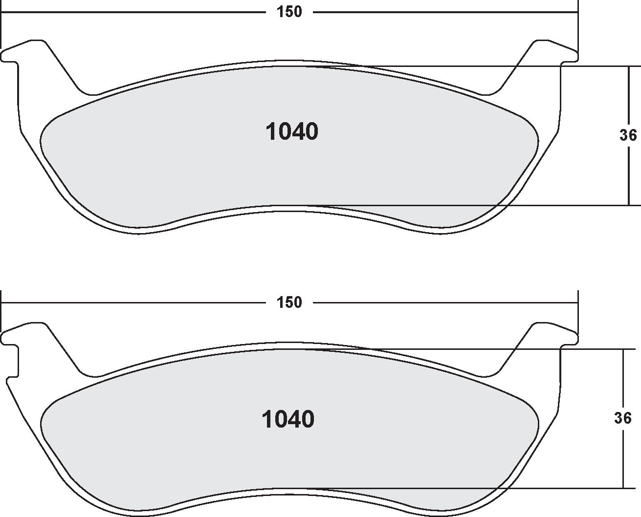 PFC 1040.22 Гальмівні колодки Z-RATED CARBON METALLIC Photo-1 