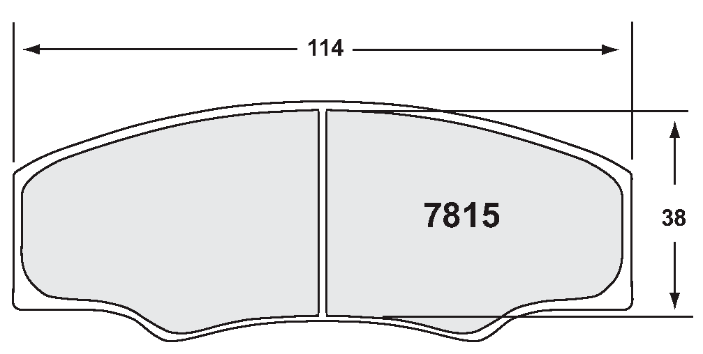PFC 7815.01.16.44 Колодки гальмівні RACE 01 CMPD 16MM Photo-0 