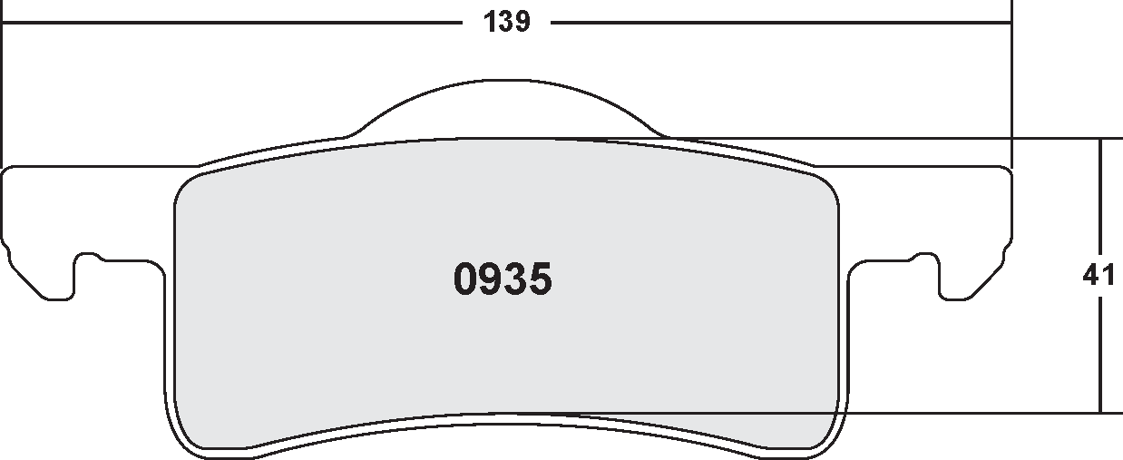 PFC 0935.10 Гальмівні колодки Z-RATED Photo-1 