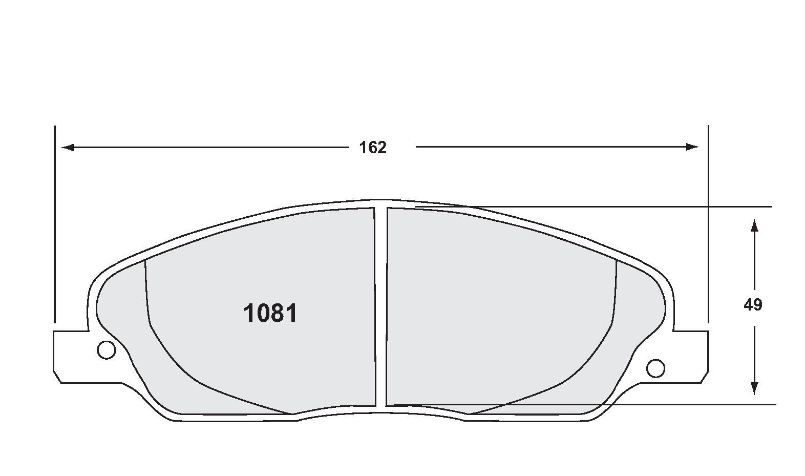 PFC 1081.10 Гальмівні колодки Z-RATED Photo-1 