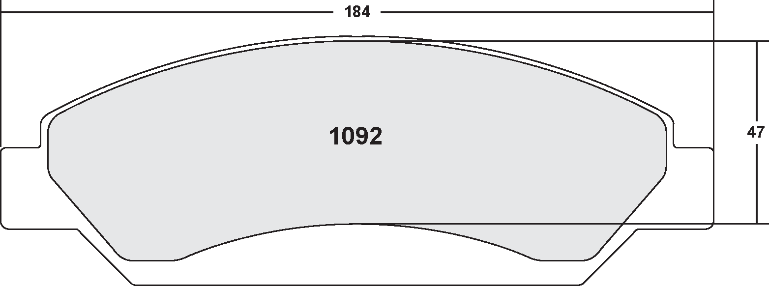 PFC 1092.10 Гальмівні колодки Z-RATED Photo-1 