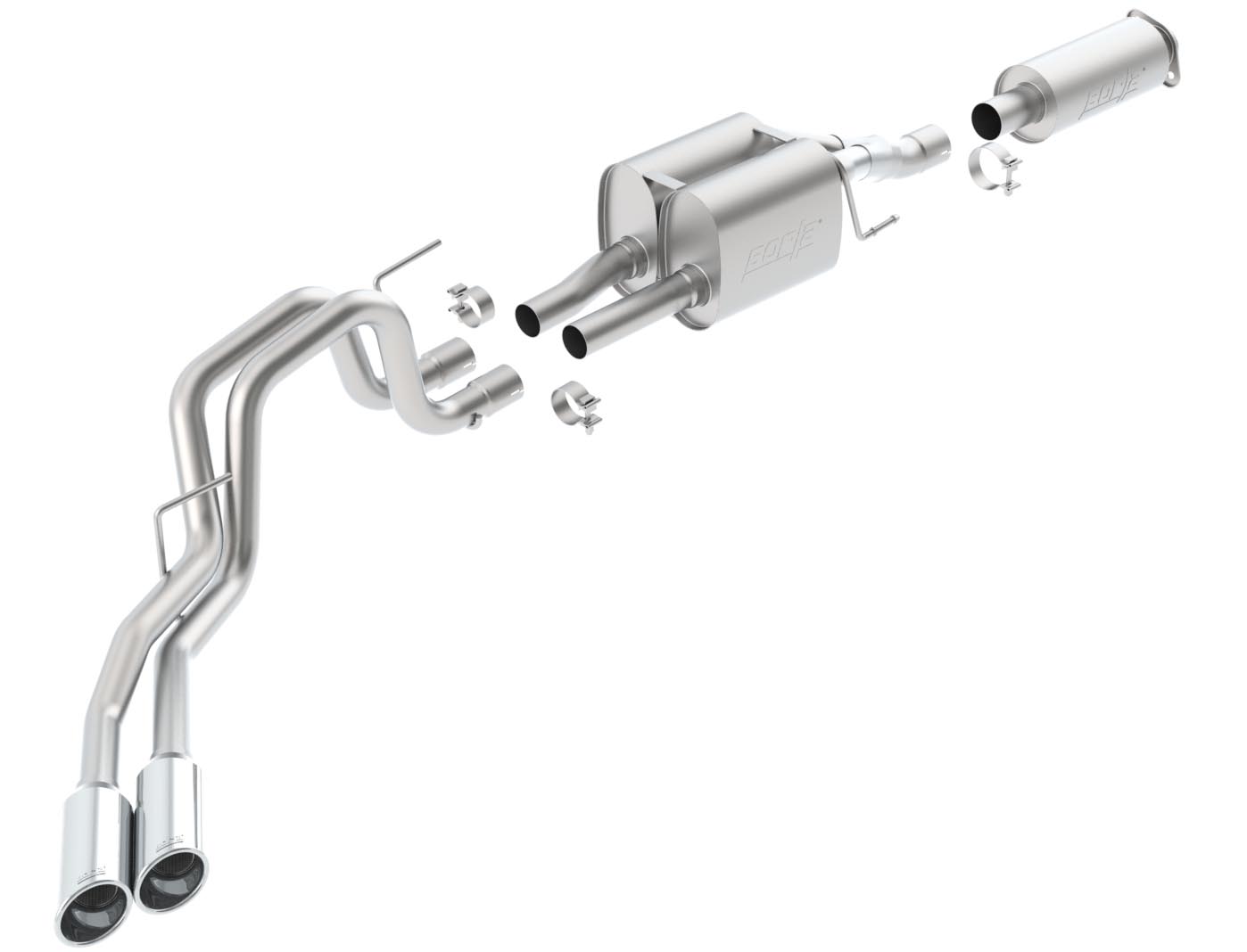 BORLA 140404 Вихлопна система Cat Back F-150/RAPTOR 6.2L 2010-2014 Photo-1 