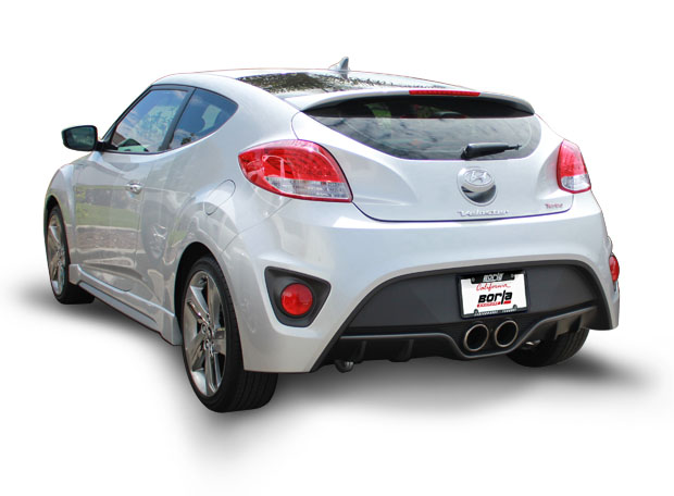 BORLA 140506 Вихлопна система Cat Back VELOSTER TURBO 2013 1.6L Photo-1 