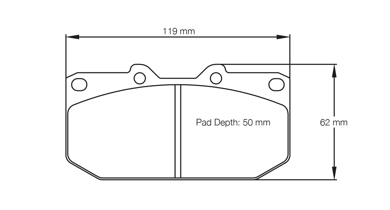 PAGID 1406-RS14 Колодки гальмівні RS14 Photo-1 