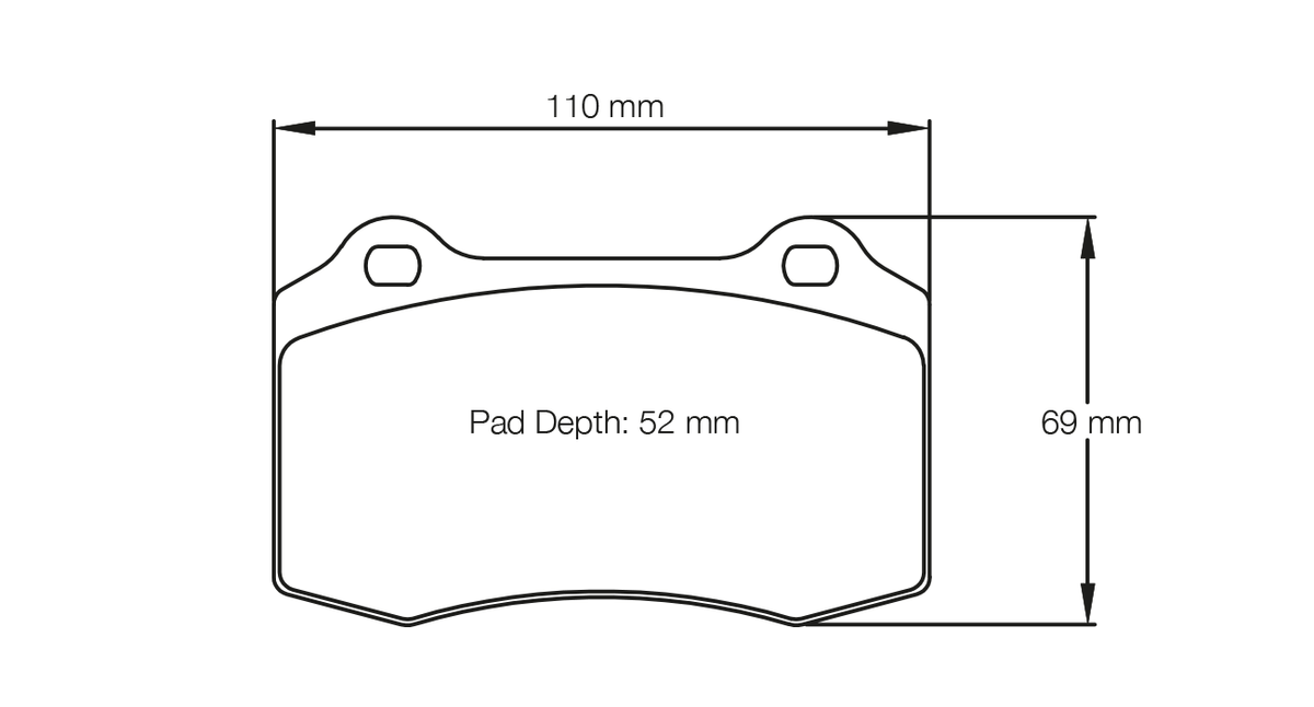 PAGID 1408-RSC1 Колодки гальмівні RSC1 BREMBO 07.5146. GT (Lotus) [супорт сімейства A, C, F] Photo-0 
