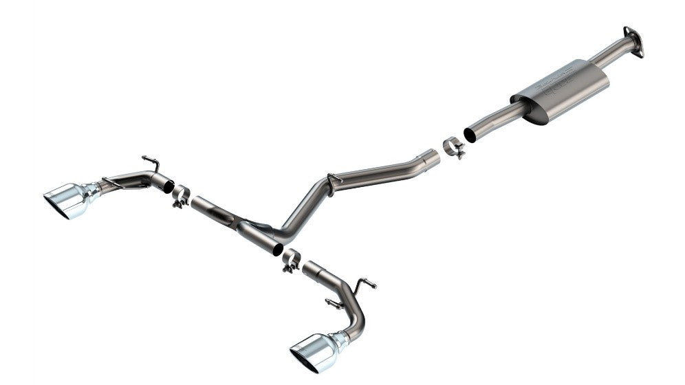 BORLA 140909 Вихлопна система Cat-Back S-Type для SUBARU BRZ, TOYOTA GR 86 2022 Photo-0 