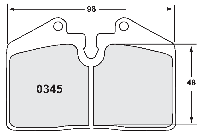 PFC 0345.10 Гальмівні колодки Z-RATED Photo-1 