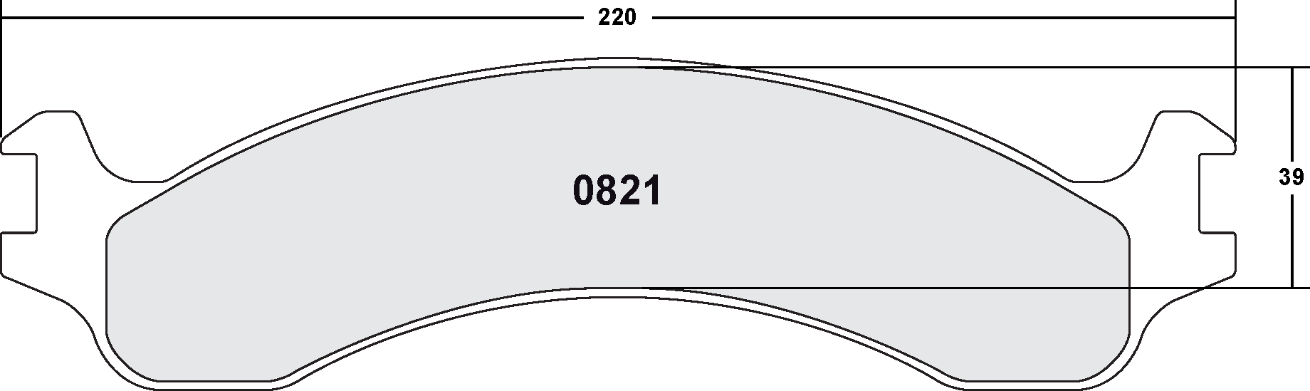 PFC 0821.22 Гальмівні колодки Z-RATED CARBON METALLIC Photo-1 