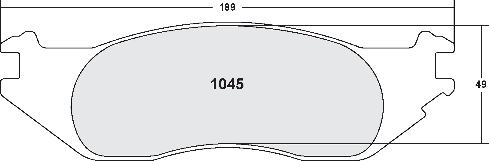 PFC 1045.10 Гальмівні колодки Z-RATED Photo-0 