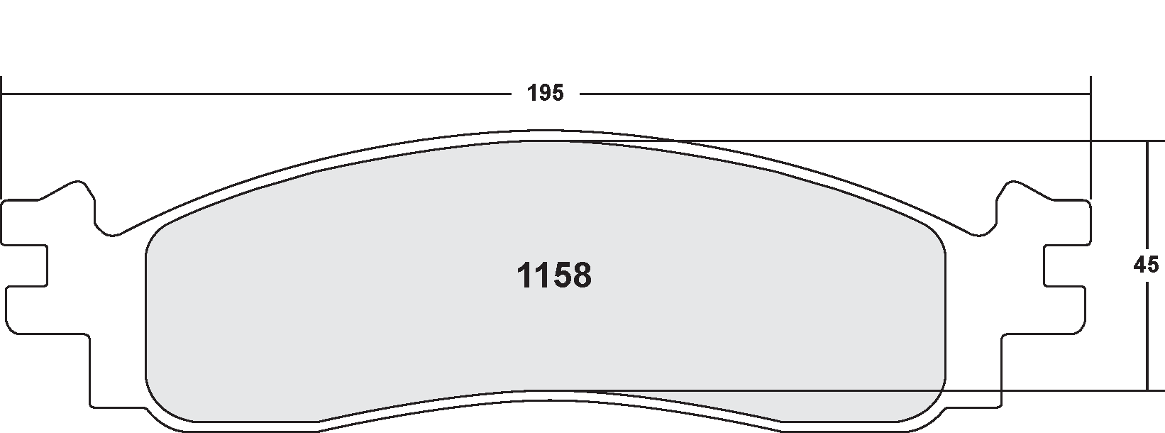 PFC 1158.22 Гальмівні колодки Z-RATED CARBON METALLIC Photo-1 