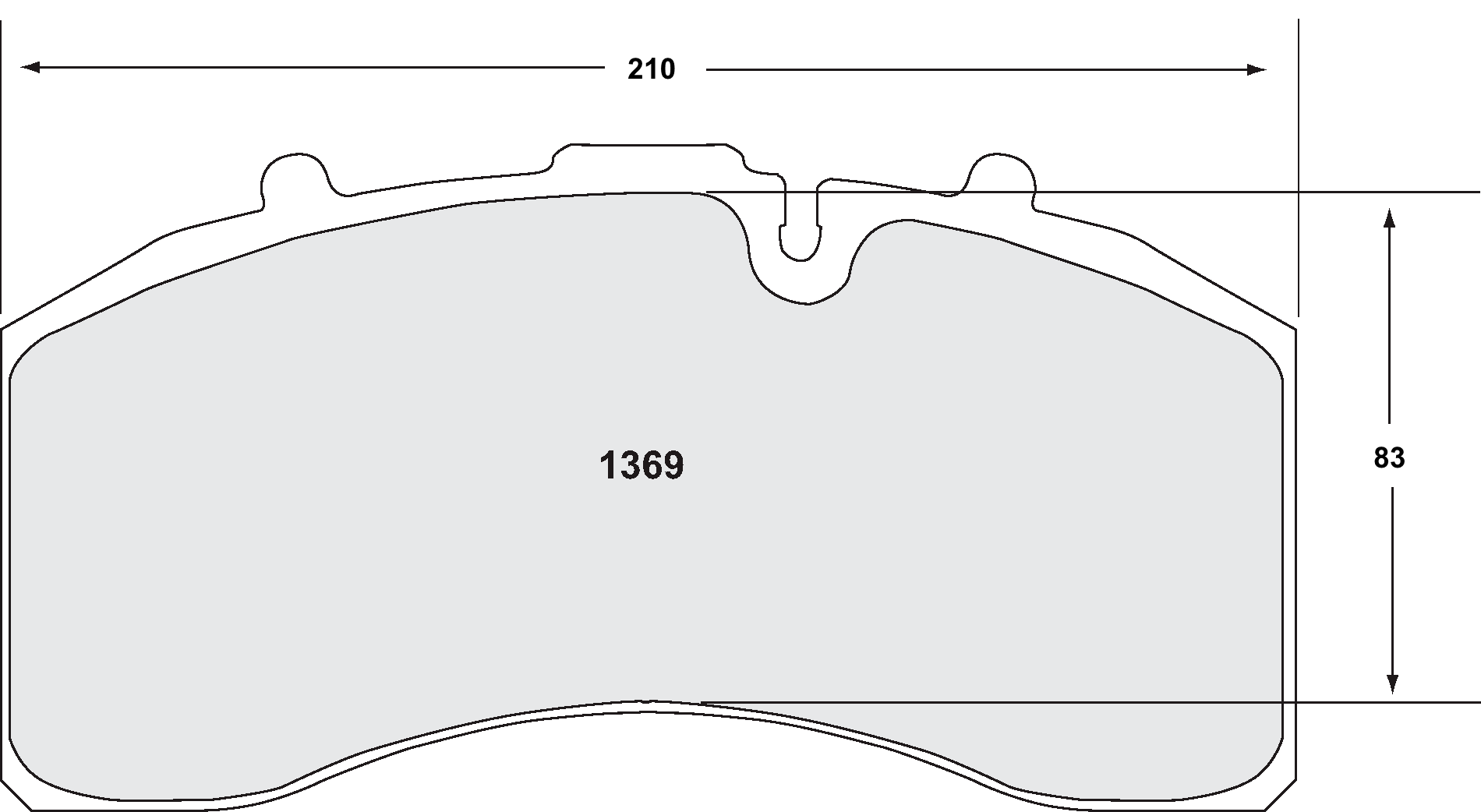 PFC 1369.12 Гальмівні колодки Z-RATED ECV CARBON METALLIC Photo-0 