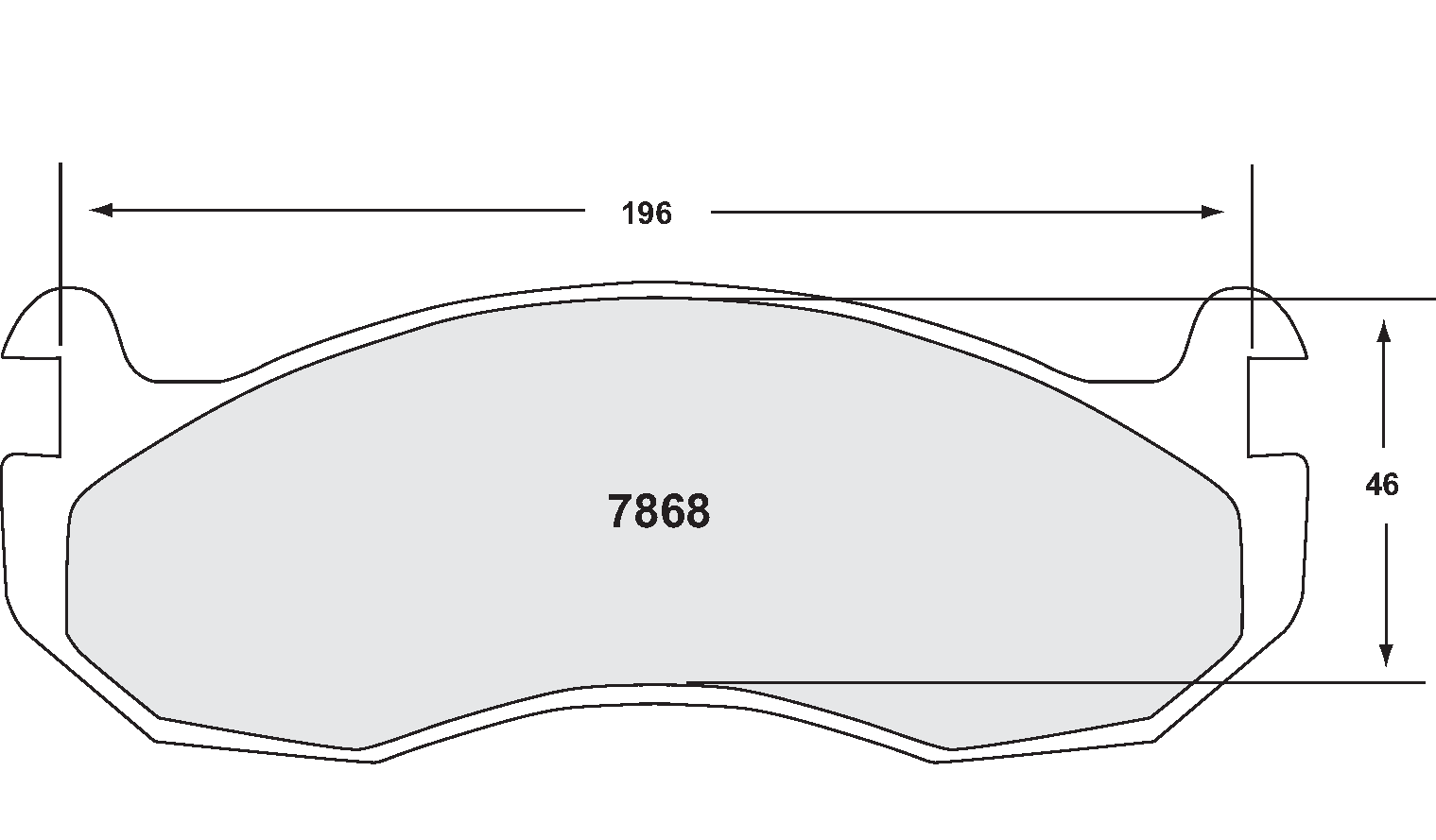 PFC 7868.10 Гальмівні колодки Z-RATED Photo-1 