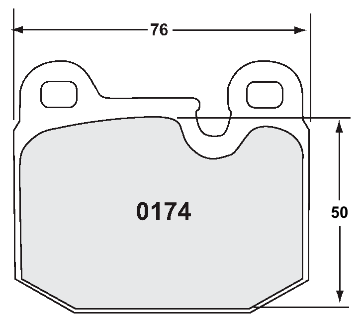 PFC 9174.10 Гальмівні колодки Z-RATED ECV Photo-0 