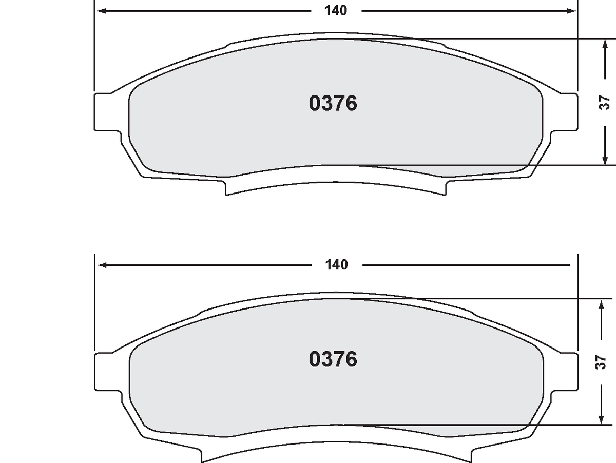PFC 0376.22 Гальмівні колодки Z-RATED CARBON METALLIC Photo-0 