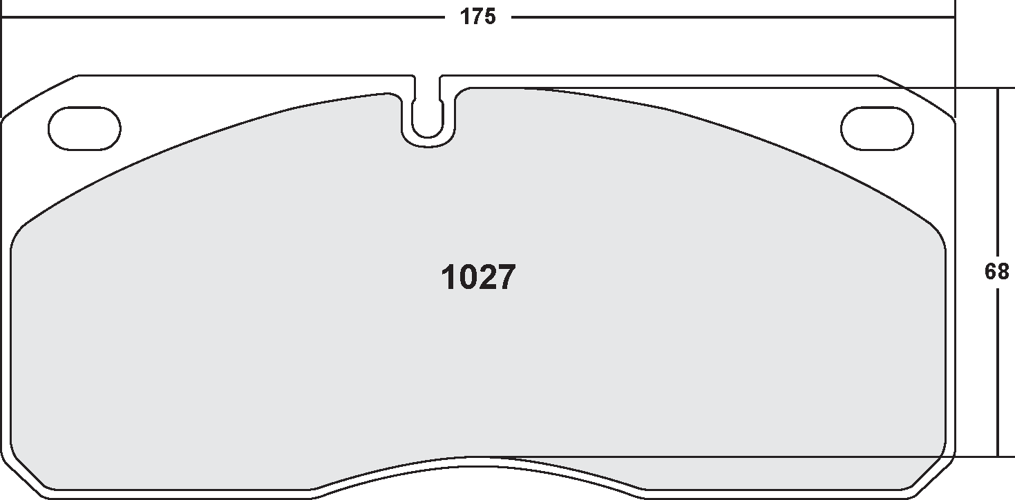 PFC 1027.10 Гальмівні колодки Z-RATED Photo-0 