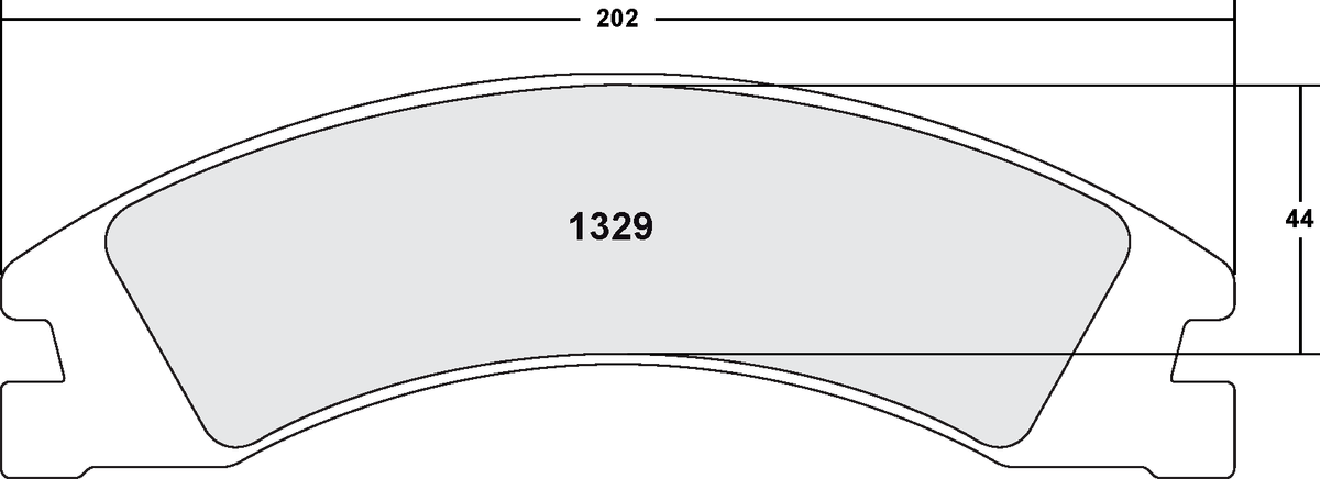 PFC 1329.12 Гальмівні колодки Z-RATED ANTI CORROSION Photo-0 