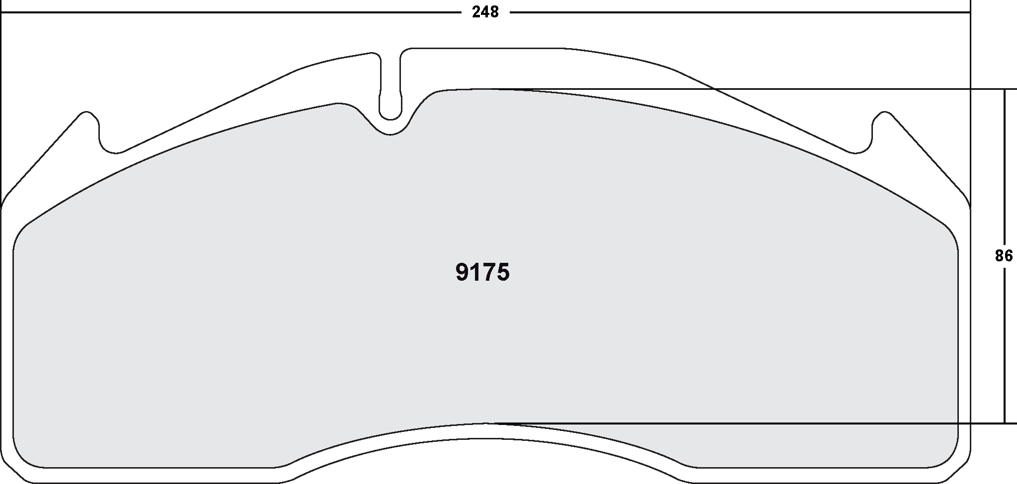 PFC 9175.10 Гальмівні колодки Z-RATED ECV Photo-1 