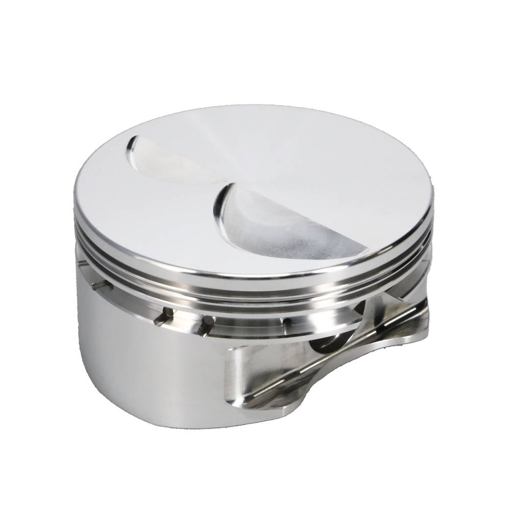 MANLEY 591540-8 Комплект поршнів (діаметр циліндра 4.040", компресійна висота 1.550", виїмка 4.00 куб. см) для CHEVROLET Small Block Photo-0 