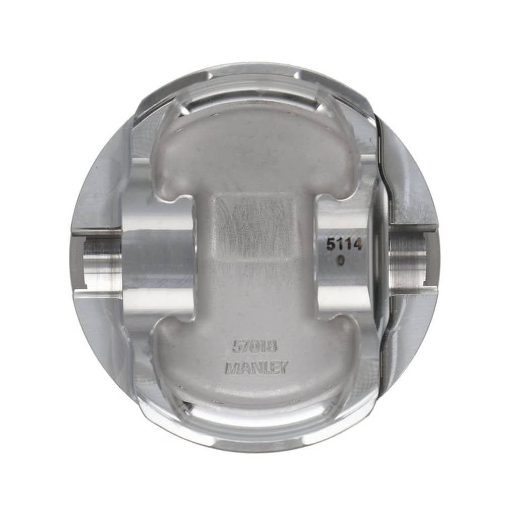 MANLEY 592405CE-8 Комплект поршнів (діаметр циліндра 4.130", компресійна висота 1.115", виїмка 11.00 куб. см) для CHEVROLET LS Photo-8 