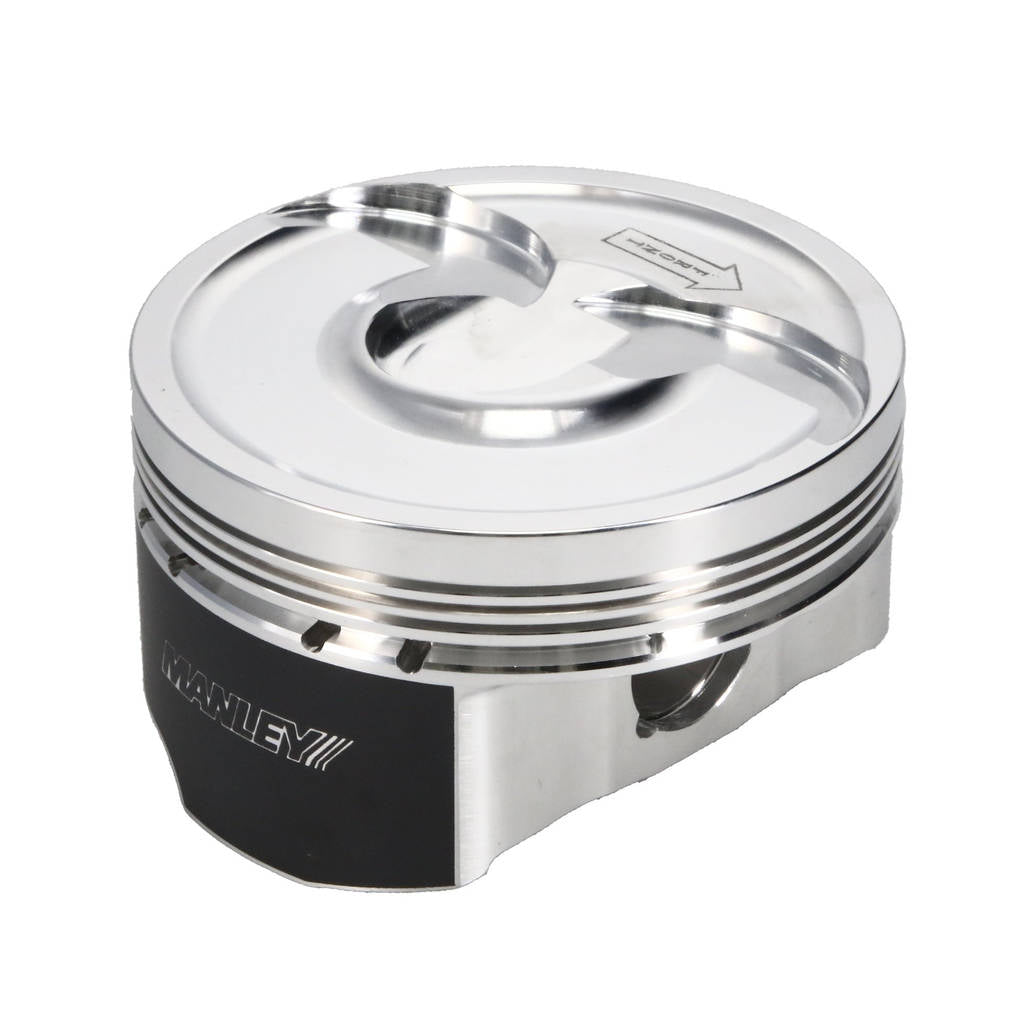 MANLEY 560470C-8 Комплект поршнів (діаметр циліндра 4.070", компресійна висота 1.115", виїмка 20.00 куб. см) для CHEVROLET LT1 Photo-3 