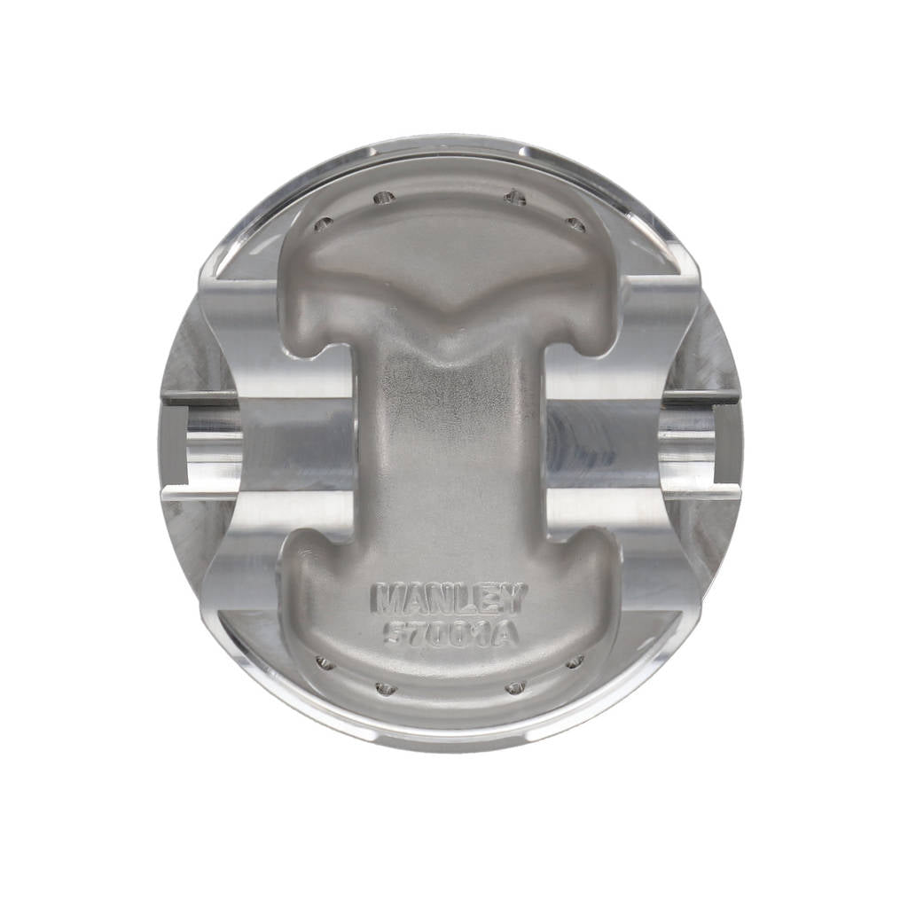 MANLEY 590860-8 Комплект поршнів (діаметр циліндра 4.060", компресійна висота 1.125", виїмка 4.00 куб. см) для CHEVROLET Small Block Photo-6 