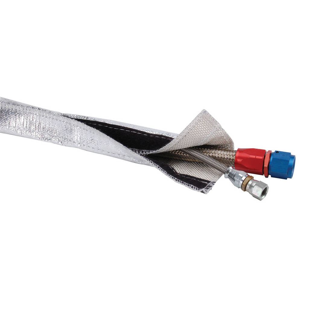 DEI 010457 Захист шлангів та проводів 3/4 "ID x 3ft AluMINIzed Sleeving-hook & loop Photo-0 