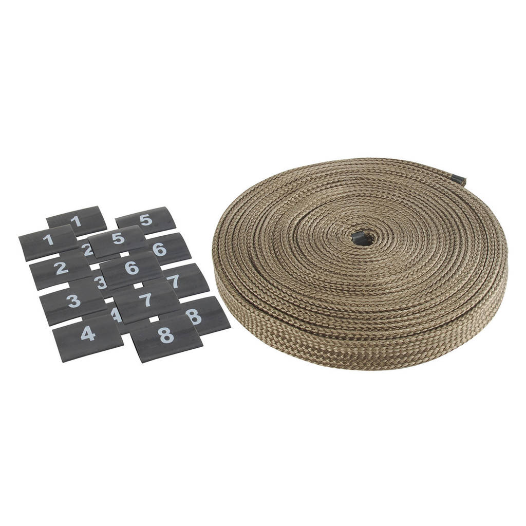 DEI 010603 Термозащита проводів Protect-A-Wire V8 Kit Titanium Photo-0 