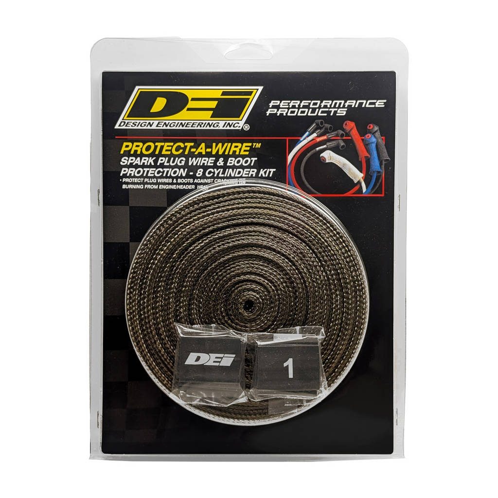 DEI 010603 Термозащита проводів Protect-A-Wire V8 Kit Titanium Photo-1 