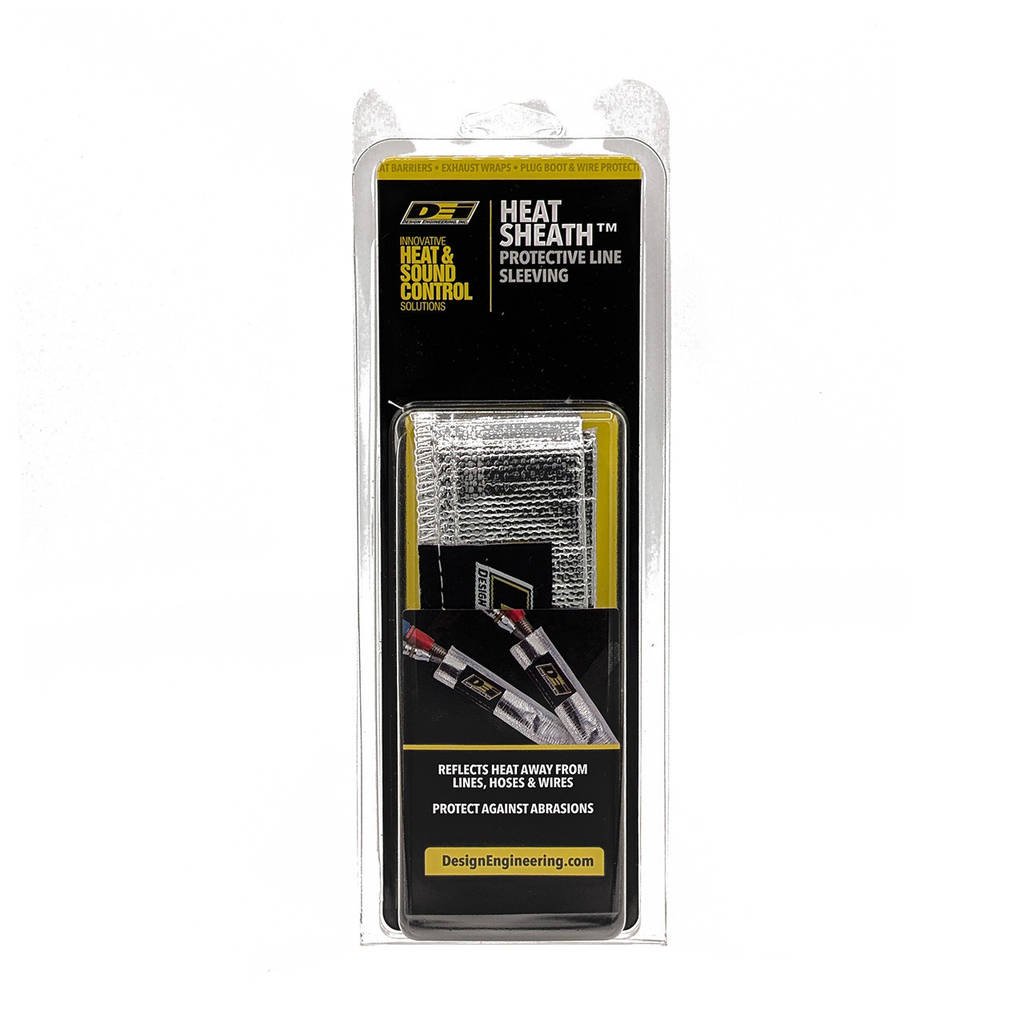 DEI 010403 Термозащита проводів Heat Sheath ™ 3/4 "x 3ft AluMINIzed Sleeving-sewn edge Photo-1 