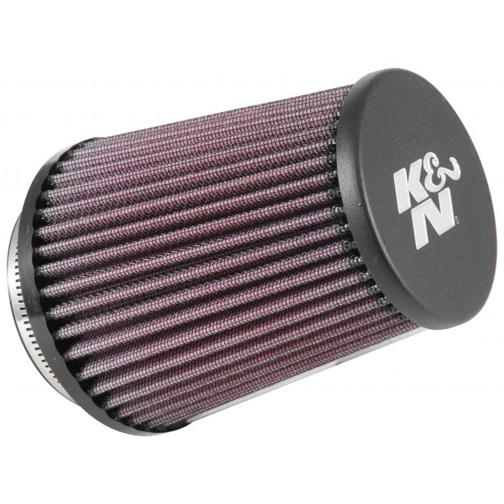 K&N RE-5286 Універсальний Гумовий фільтр 3 дюйма FLG; 4-1/2 дюйма OD B, 2-1/4 дюйма H - Чорний верх Photo-0 